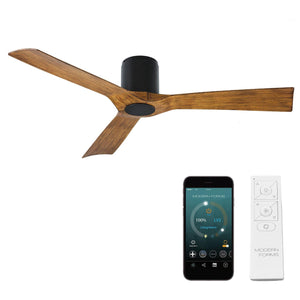 Modern Forms - Aviator Indoor/Outdoor 3-Blade 54" Smart Flush Mount Ceiling Fan with Remote Control - Lights Canada