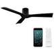 Modern Forms - Aviator Indoor/Outdoor 3-Blade 54" Smart Flush Mount Ceiling Fan with Remote Control - Lights Canada