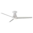 Modern Forms - Slim Indoor/Outdoor 3-Blade 52" Smart Flush Mount Ceiling Fan with LED Light Kit and Remote Control - Lights Canada