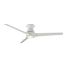 Modern Forms - Tip Top Indoor/Outdoor 3-Blade 52" Smart Flush Mount Ceiling Fan with LED Light Kit and Remote Control - Lights Canada