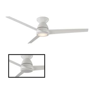 Modern Forms - Tip Top Indoor/Outdoor 3-Blade 52" Smart Flush Mount Ceiling Fan with LED Light Kit and Remote Control - Lights Canada