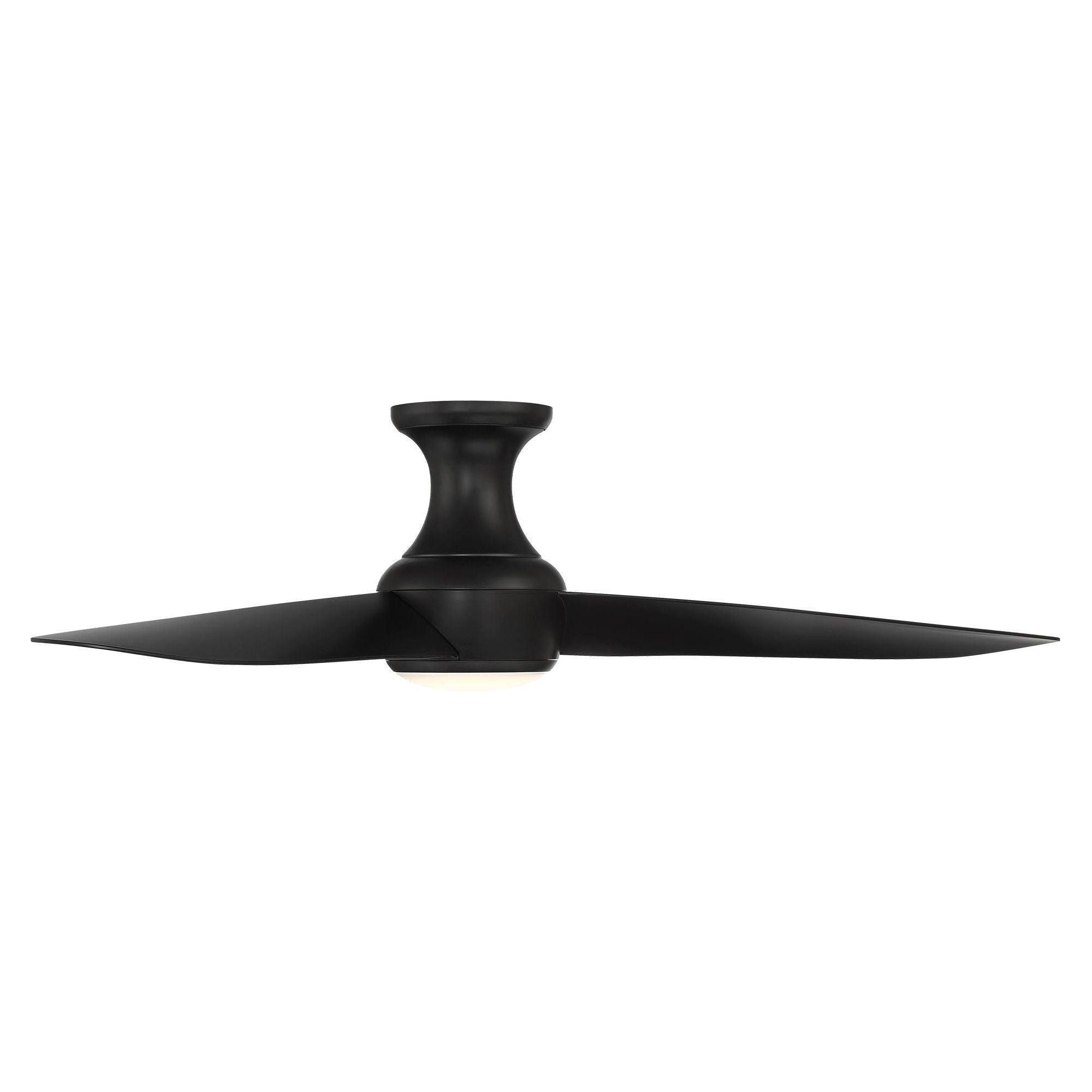 Modern Forms - Corona Indoor/Outdoor 3-Blade 52" Smart Flush Mount Ceiling Fan with LED Light Kit and Remote Control - Lights Canada