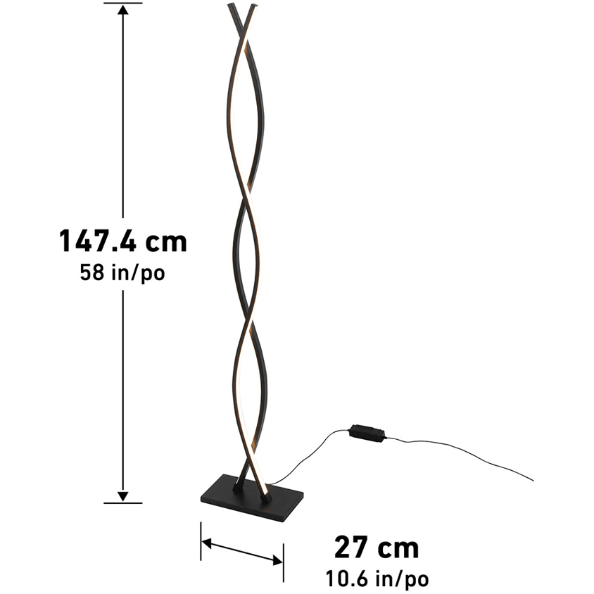 Artika - Artika Wave Floor Lamp - Lights Canada
