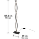 Artika - Artika Wave Floor Lamp - Lights Canada