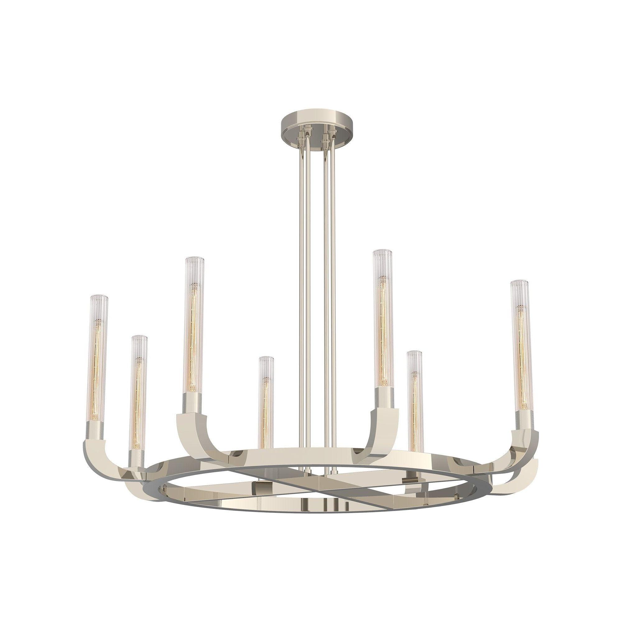 Alora - Flute Chandelier - Lights Canada