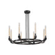 Alora - Flute Chandelier - Lights Canada