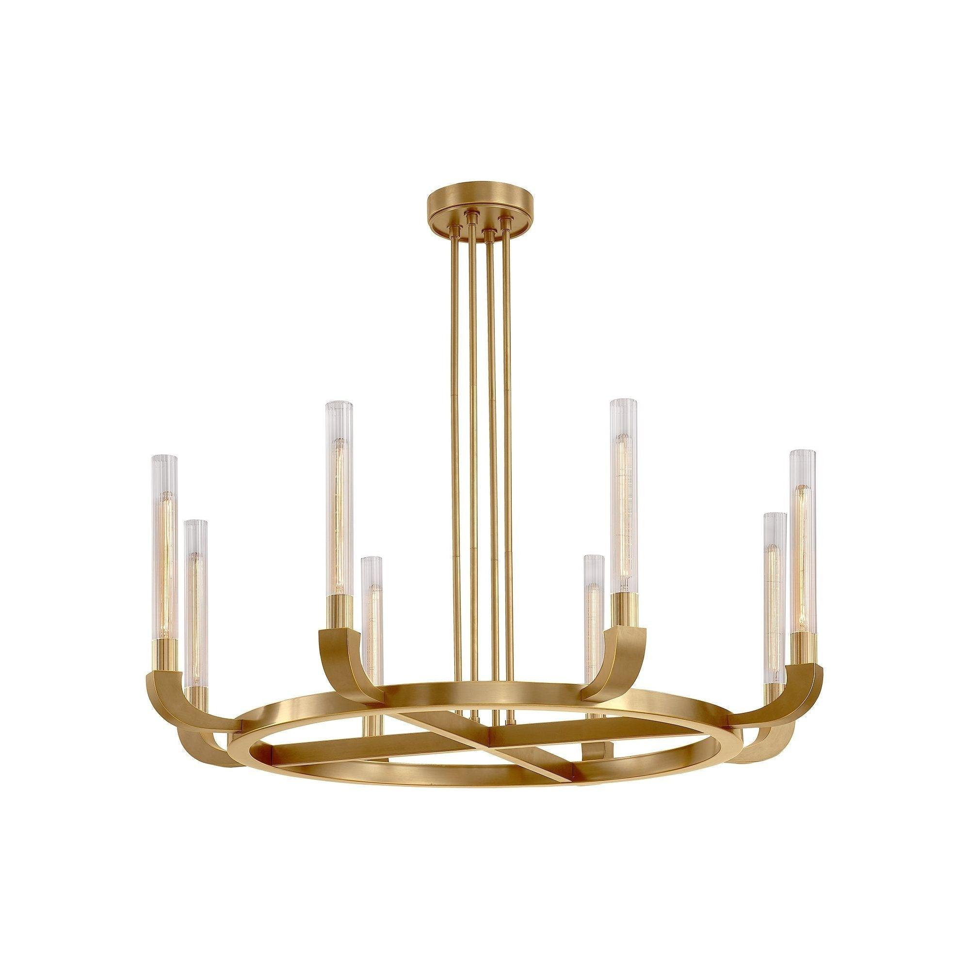 Alora - Flute Chandelier - Lights Canada