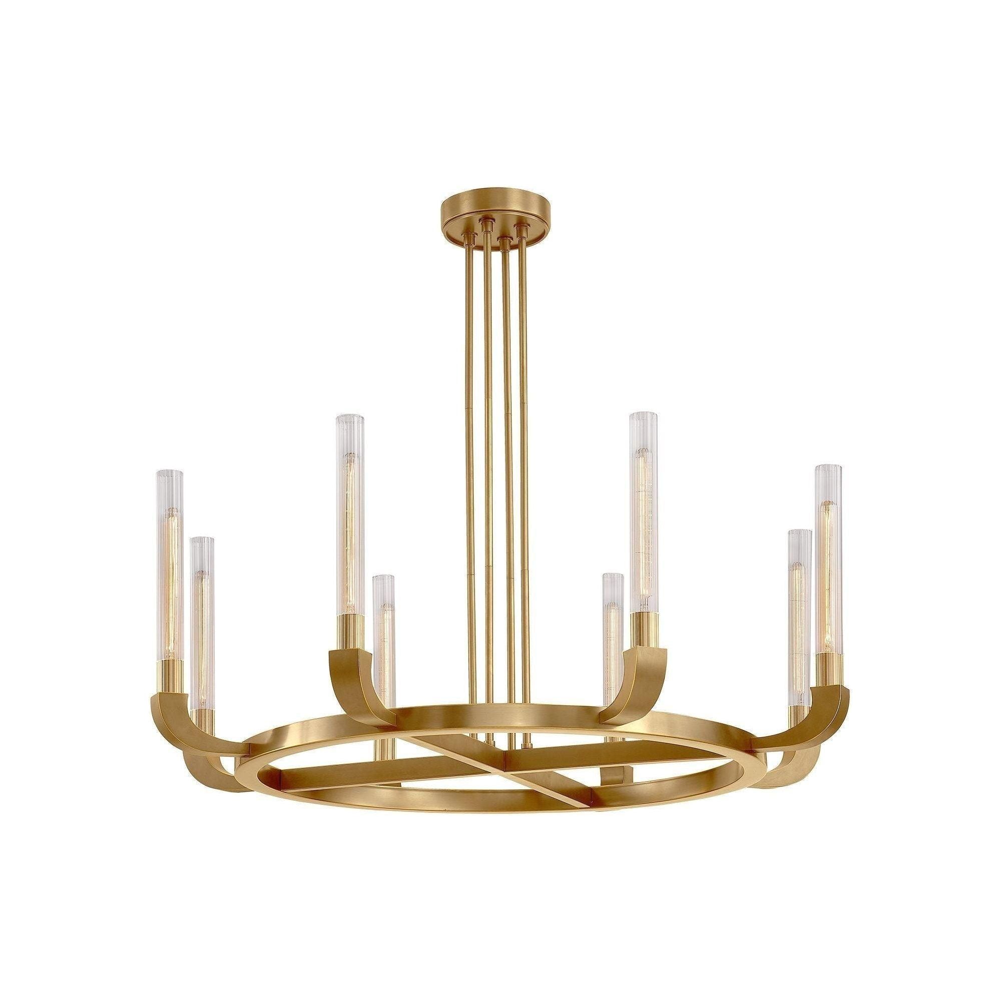 Alora - Flute Chandelier - Lights Canada