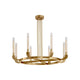 Alora - Flute Chandelier - Lights Canada