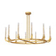 Alora - Flute Chandelier - Lights Canada