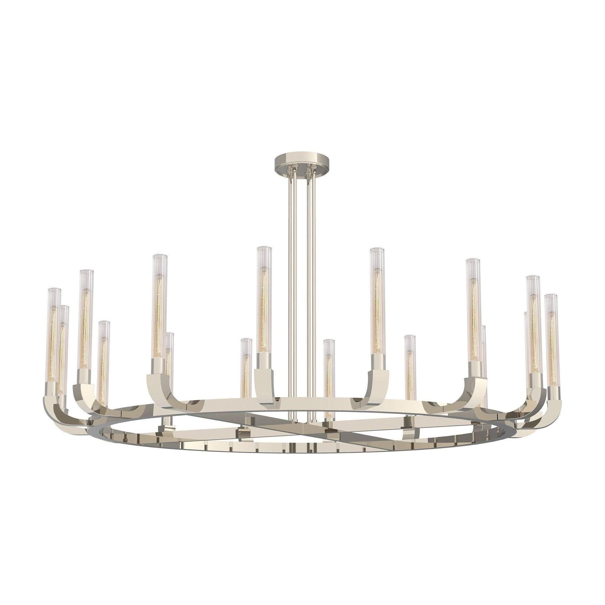 Alora - Flute Chandelier - Lights Canada