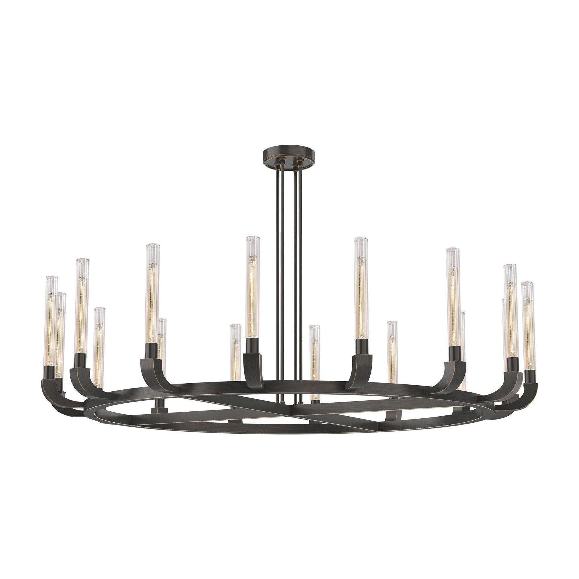 Alora - Flute Chandelier - Lights Canada