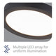 WAC Lighting - Round 5" LED Energy Star Flush Mount - Lights Canada
