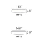 WAC Lighting - Blo 13" LED Energy Star Flush Mount - Lights Canada
