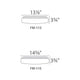 WAC Lighting - Blo 13" LED Energy Star Flush Mount - Lights Canada