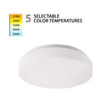 Blo 13" LED Energy Star Flush Mount 5-CCT Selectable