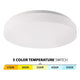 WAC Lighting - Blo 15" LED Energy Star Flush Mount 5-CCT Selectable - Lights Canada