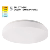 Blo 15" LED Energy Star Flush Mount 5-CCT Selectable