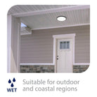 WAC Lighting - Round 11" LED Energy Star Flush Mount - Lights Canada