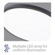 WAC Lighting - Round 15" LED Energy Star Flush Mount - Lights Canada