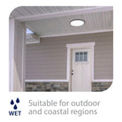 WAC Lighting - Round 15" LED Energy Star Flush Mount - Lights Canada