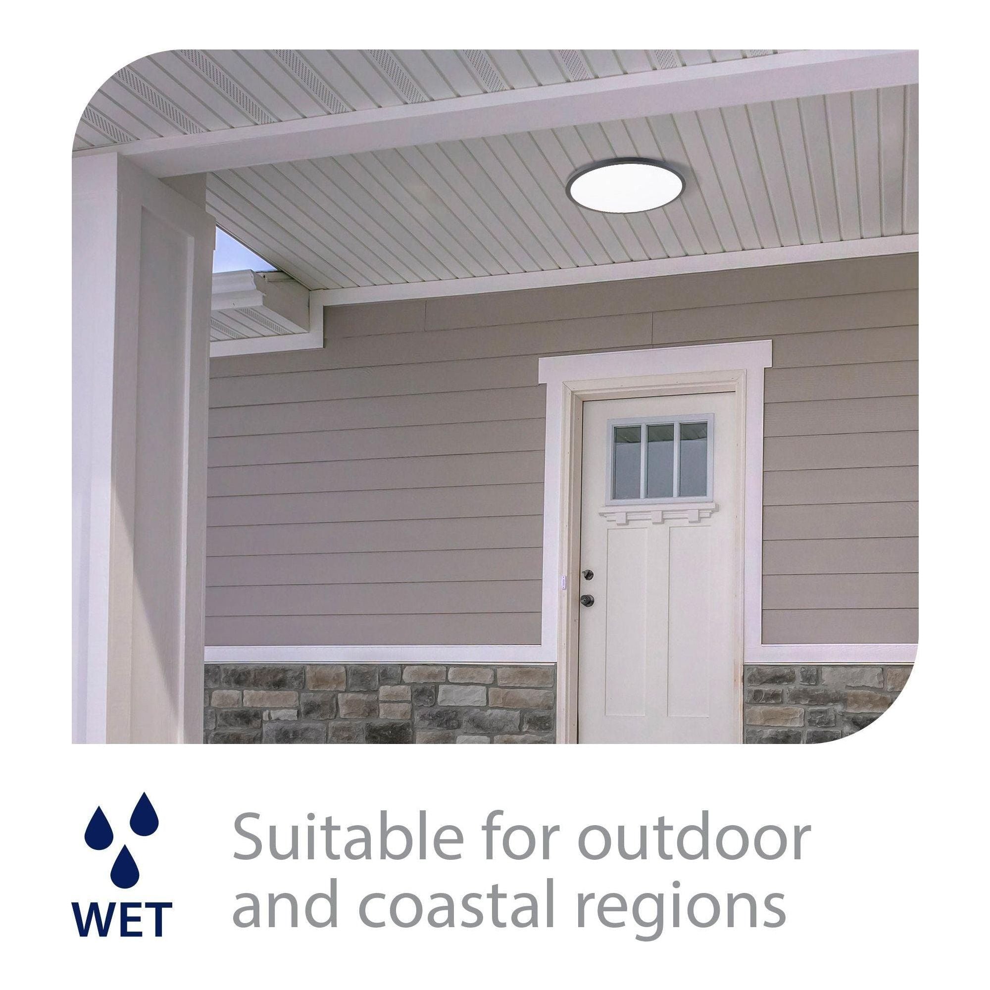 WAC Lighting - Round 15" LED Energy Star Flush Mount - Lights Canada