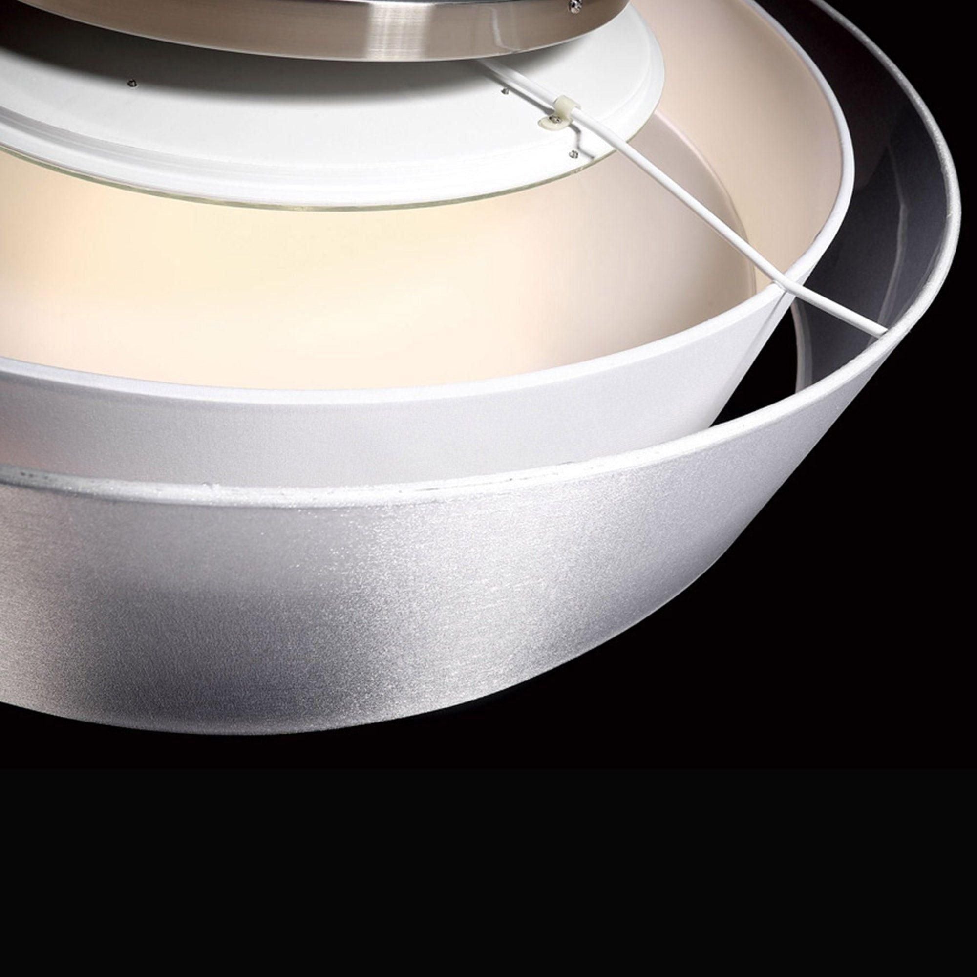 Modern Forms - Metropolis 24" LED Semi Flush Mount - Lights Canada