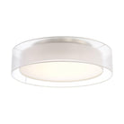 Modern Forms - Metropolis 24" LED Semi Flush Mount - Lights Canada