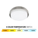 WAC Lighting - Lithium LED 15" Round Flush Mount 5-CCT Selectable - Lights Canada