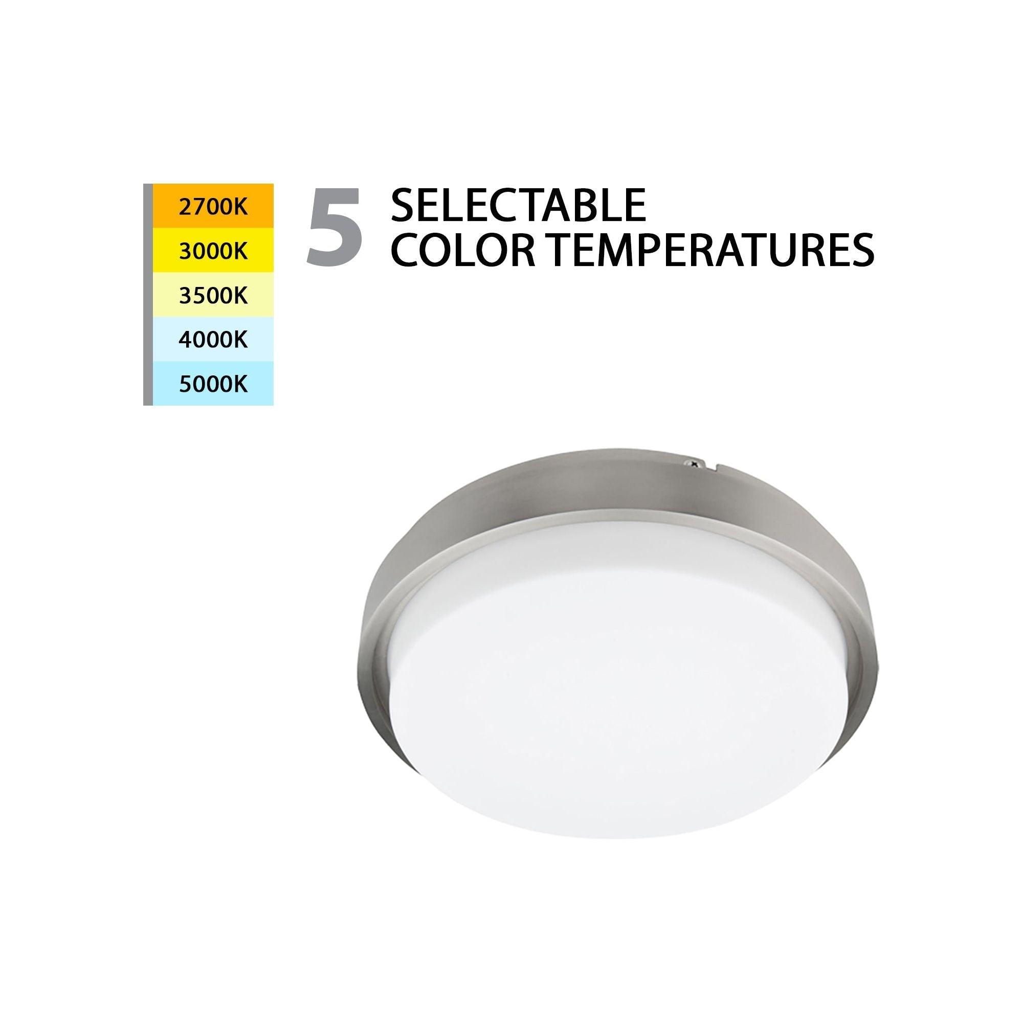 WAC Lighting - Lithium LED 15" Round Flush Mount 5-CCT Selectable - Lights Canada