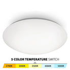WAC Lighting - Glo 14" LED Energy Star Flush Mount 5-CCT Selectable - Lights Canada