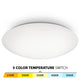 WAC Lighting - Glo 16" LED Energy Star Flush Mount 5-CCT Selectable - Lights Canada