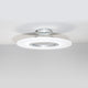 dweLED - Elektron 20" LED Semi-Flush Mount - Lights Canada