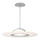 dweLED - Elektron 20" LED Semi-Flush Mount - Lights Canada