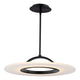 dweLED - Elektron 20" LED Semi-Flush Mount - Lights Canada