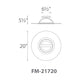dweLED - Elektron 20" LED Semi-Flush Mount - Lights Canada