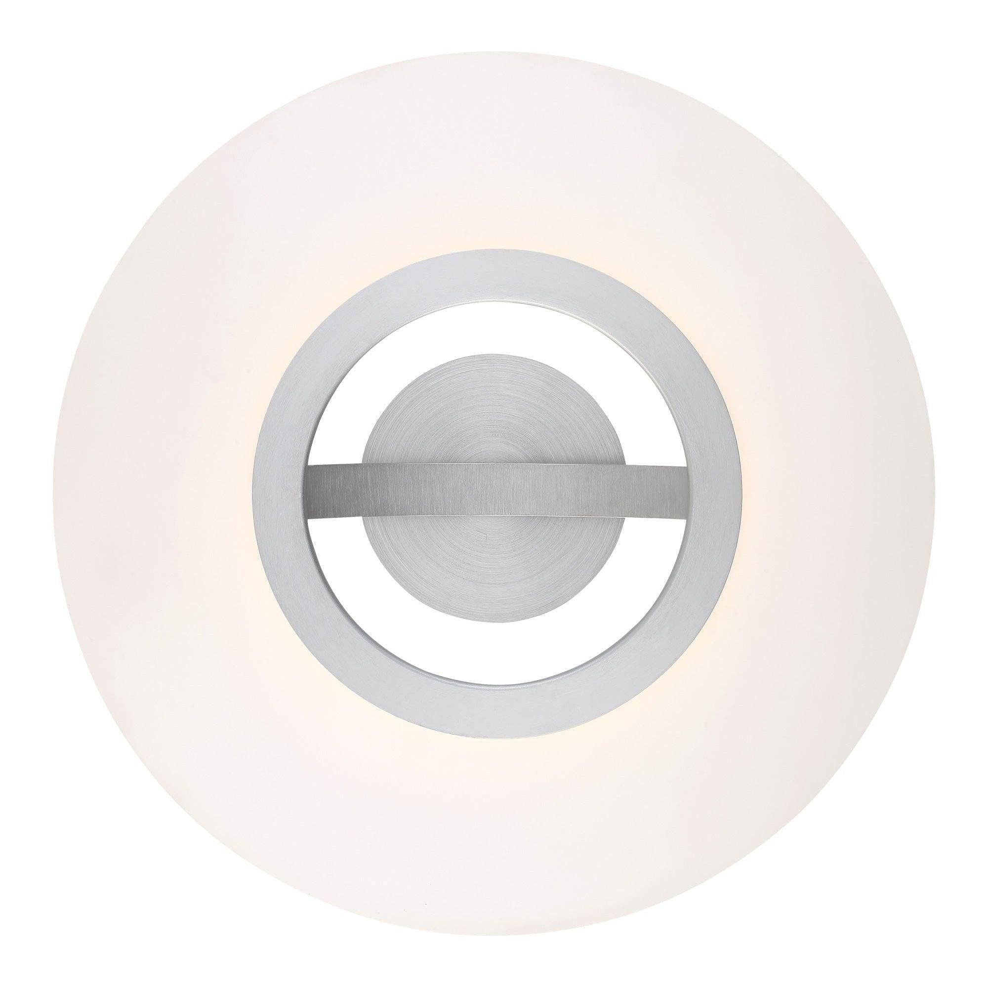 dweLED - Elektron 28" LED Semi-Flush Mount - Lights Canada