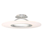 dweLED - Elektron 28" LED Semi-Flush Mount - Lights Canada