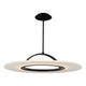 dweLED - Elektron 28" LED Semi-Flush Mount - Lights Canada