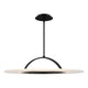 dweLED - Elektron 28" LED Semi-Flush Mount - Lights Canada