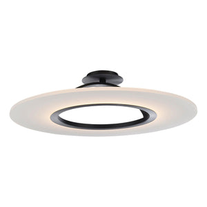 dweLED - Elektron 28" LED Semi-Flush Mount - Lights Canada