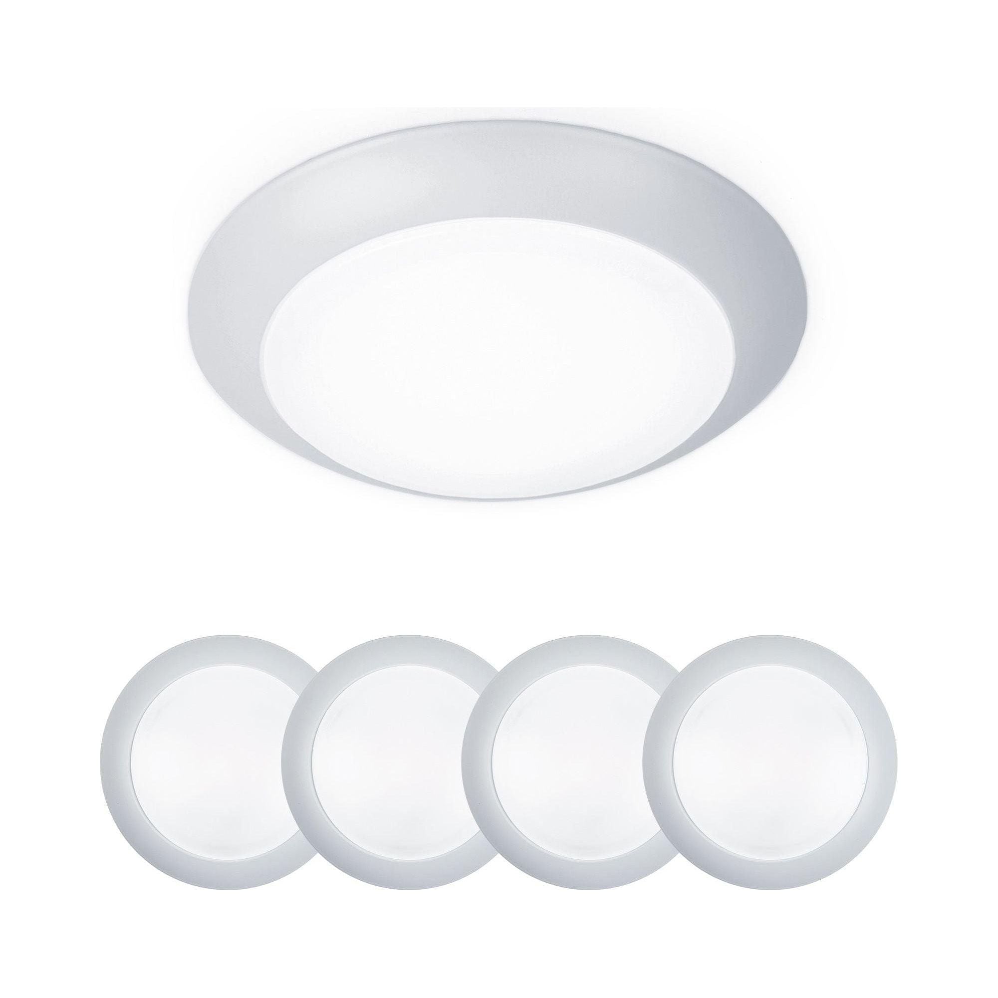 WAC Lighting - Disc 4" LED Energy Star Flush Mount & Retrofit Kit (Pack of 4) - Lights Canada