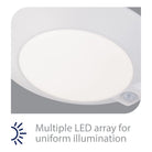 WAC Lighting - Disc 6" LED Energy Star Flush Mount with Motion Sensor - Lights Canada