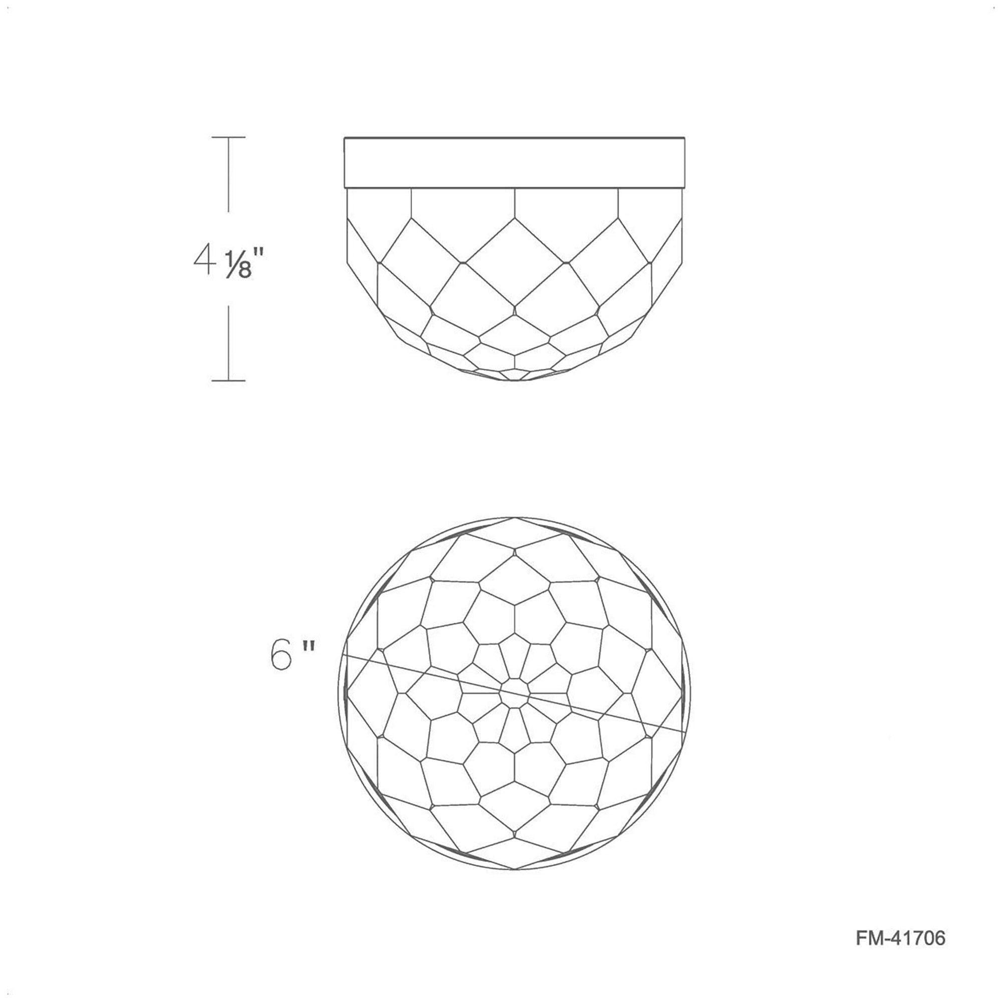 Modern Forms - Cascade 6" LED Flush Mount - Lights Canada