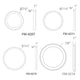 Modern Forms - Argo 15" LED Round Flush Mount - Lights Canada