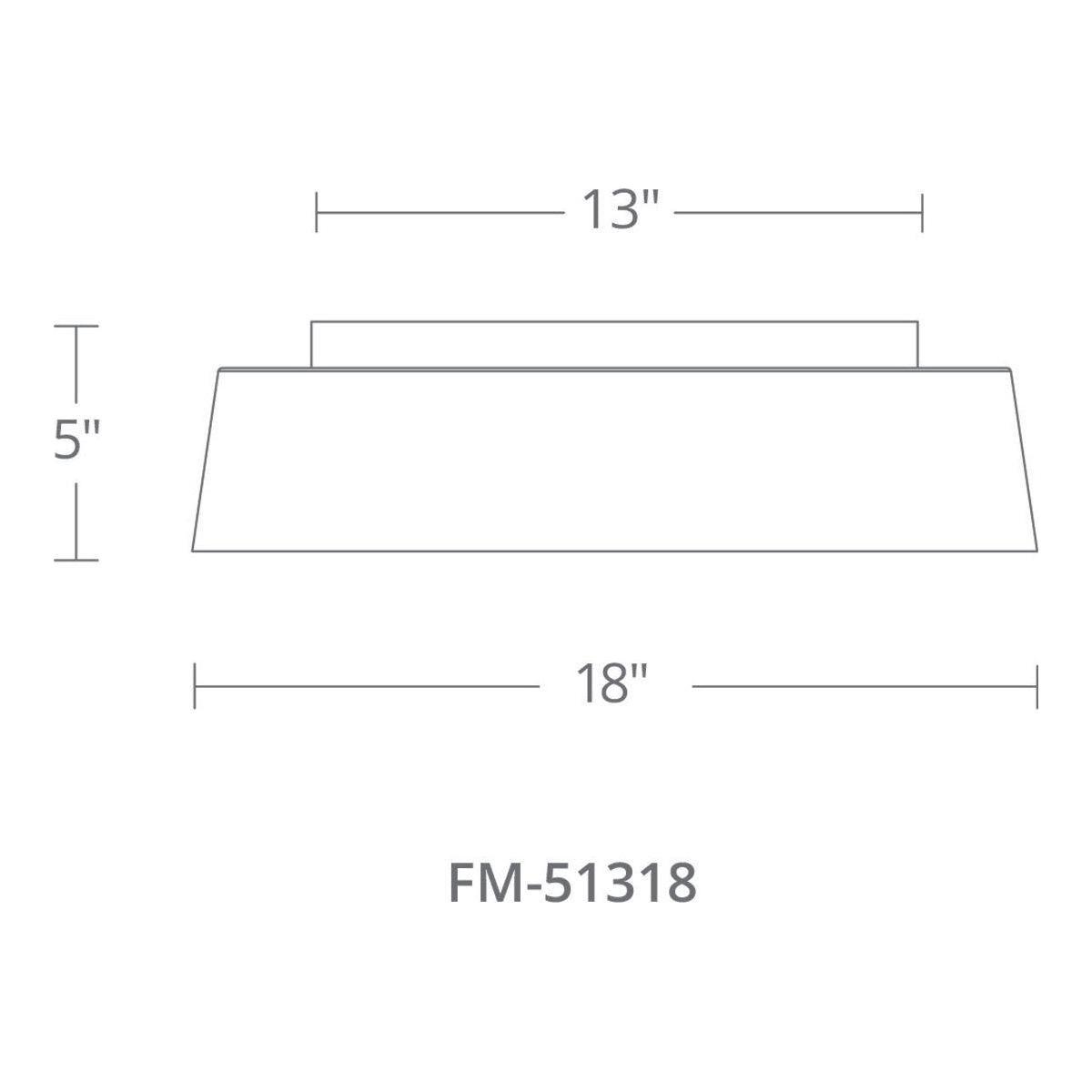 Modern Forms - Gilt 18" LED Flush Mount - Lights Canada