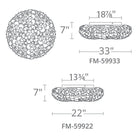 Modern Forms - Fluffy 33" LED Flush Mount - Lights Canada