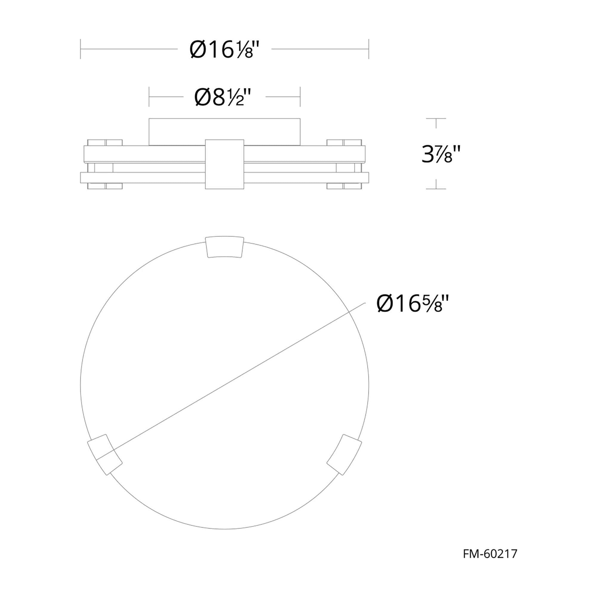 Modern Forms - Catalonia 17" LED Flush Mount - Lights Canada