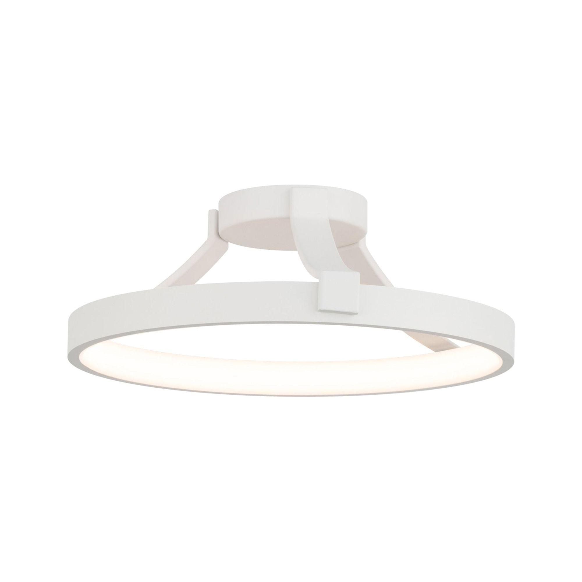 dweLED - Chaucer 16" LED Semi-Flush Mount - Lights Canada