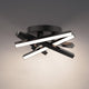 dweLED - Parallax 15" LED Flush Mount - Lights Canada